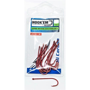 Hookem Long Shank Bait Holder Hook - Choose Size – REEL 'N' DEAL