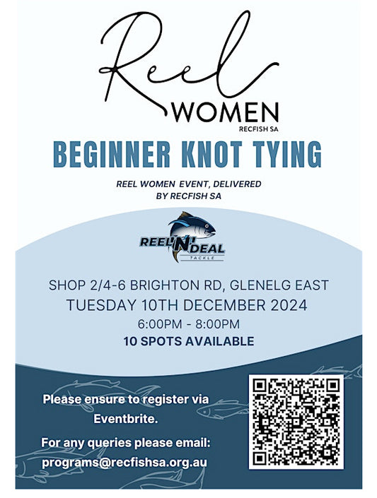 Reel Women - Beginner Knot Tying Session @ Reel N Deal Tackle