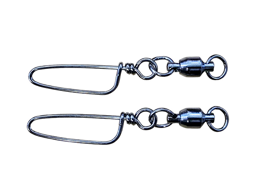 Predator Tackle Ball Bearing Coastlock Swivel Snaps w Solid Rings