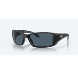 Costa Del Mar Sunglasses Blackfin Pro Matt Black Grey Lens