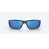 Costa Del Mar Sunglasses Blackfin Pro Matt Black Mirror Blue Lens