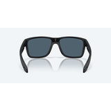 Costa Del Mar Sunglasses Broadbill II Matt Black Grey Lens