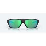 Costa Del Mar Sunglasses Diego Matt Black Green Mirror Lens