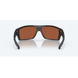 Costa Del Mar Sunglasses Diego Matt Black Green Mirror Lens