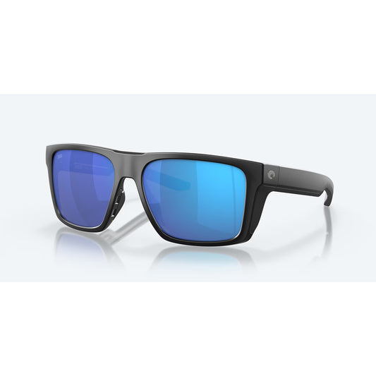 Costa Del Mar Sunglasses Lido Matt Black Blue Mirror Lens