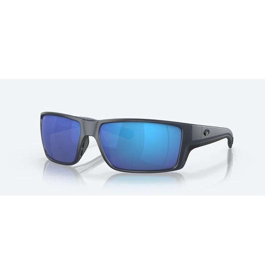 Costa Del Mar Sunglasses Reefton Pro Matt Black Blue Mirror Lens