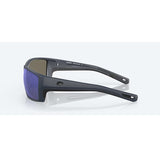 Costa Del Mar Sunglasses Reefton Pro Matt Black Blue Mirror Lens