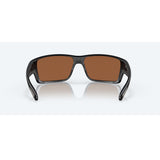 Costa Del Mar Sunglasses Reefton Pro Matt Black Copper Silver Mirror Lens