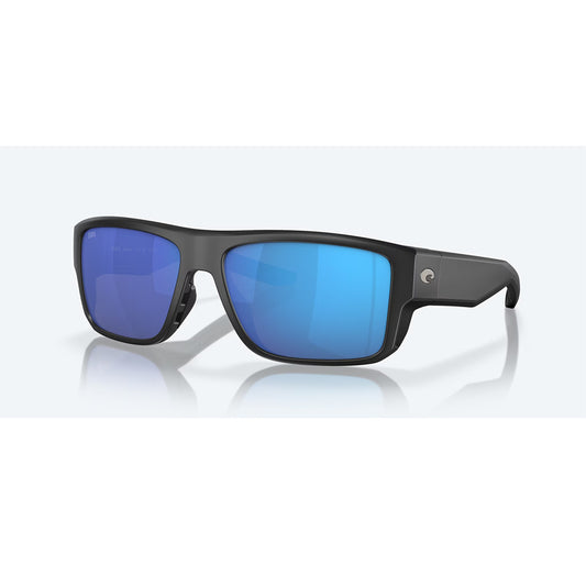 Costa Del Mar Sunglasses Taxman Matt Black Blue Mirror Lens