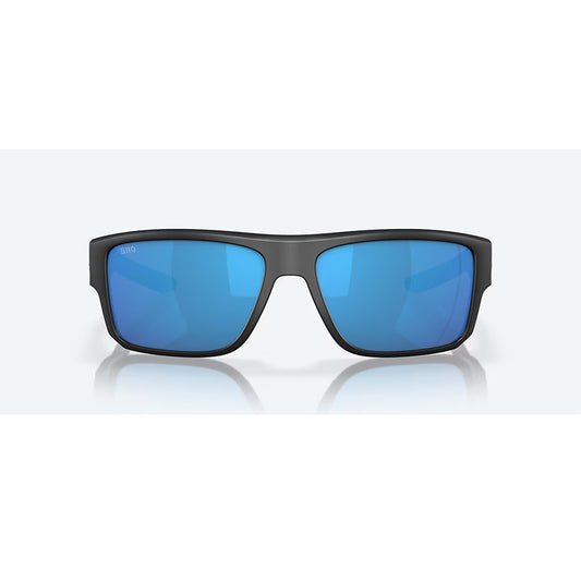 Costa Del Mar Sunglasses Taxman Matt Black Blue Mirror Lens