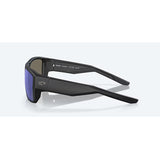 Costa Del Mar Sunglasses Taxman Matt Black Blue Mirror Lens