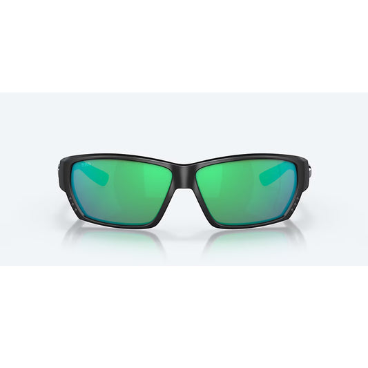 Costa Del Mar Sunglasses Tuna Alley Matt Black Green Mirror Lens