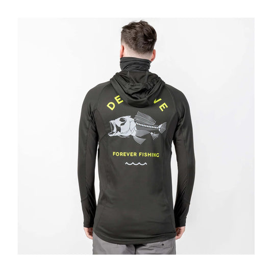 Desolve Fish Face Quick Dry Hoodie