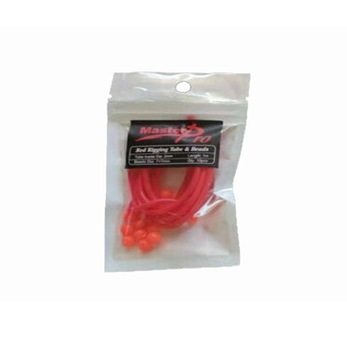 Master Pro Red Rigging Tube & Beads