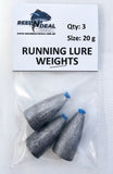 Running Lure Weights