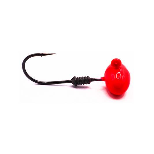 S Tackle Glow Strike Football Jig Head