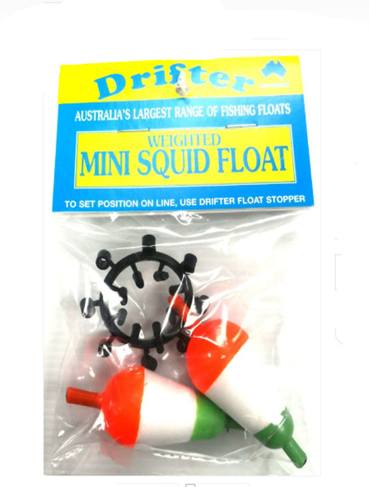 Drifter Weighted Mini Squid Float – REEL 'N' DEAL TACKLE