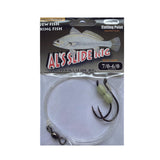 Cobalt Blue AL's Jew Fish / King Fish 2 Hook Slide Rigs