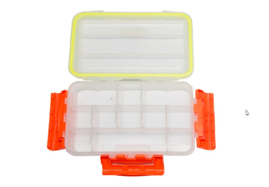 Waterproof Fishing Tackle Box 3-side Lock Tackle Trays Container with  Dividers Kayak Fishing Storage Box Lure Organizer Toolbox - AliExpress